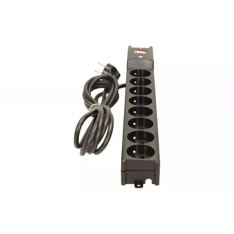 Lestar Lxa 816 Ga apsauginis filtras, 8 lizdai, 3m, juodas