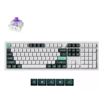 Mechaninė klaviatūra Keychron Q6 HE QMK su Gateron Double-Rail magnetiniais stabilizatoriais