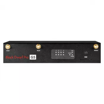 Securepoint Black Dwarf Pro G5 VPN kaip paslauga aparatinė ugniasienė stalinis 2.83 Gbit/s