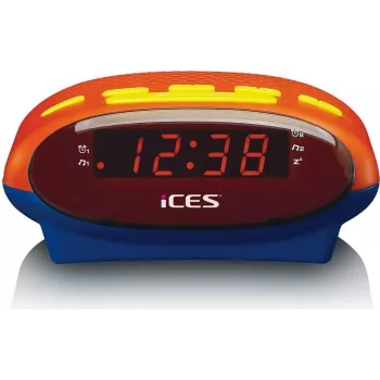 Žadintuvas Lenco ICR-210 Kids su FM radiju, vaikišku dizainu