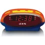Žadintuvas Lenco ICR-210 Kids su FM radiju, vaikišku dizainu