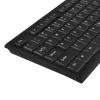 Belaidis klaviatūros ir pelės rinkinys NanoRS RS580 su ergonomišku dizainu