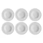 Sriubos lėkštės LA PORCELLANA BIANCA Bosco White 23 cm, 6 vnt. rinkinys
