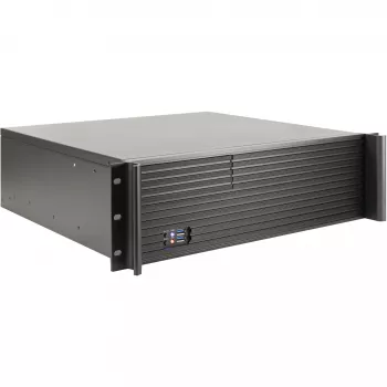 Stovo korpusas Inter-Tech 3U-K-340L Juodas ATX 60mm Ventiliatoriai