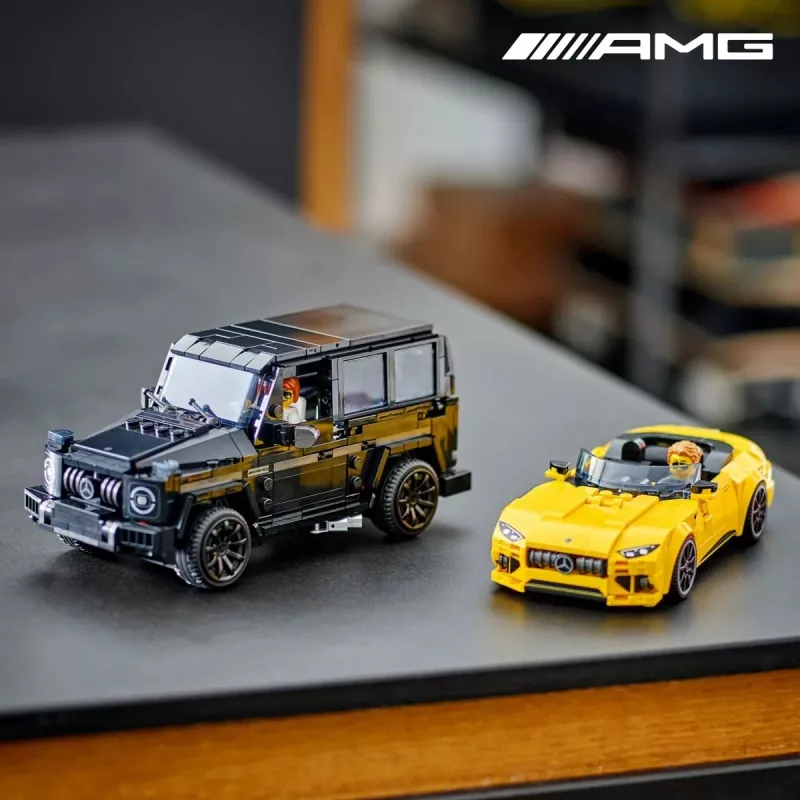 LEGO Speed Champions Mercedes-AMG G 63 & Mercedes-AMG SL 63 76924, Įvairiaspalvis
