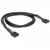 Vidinis USB kabelis DeLOCK 82437 0,5 m 10 kontaktų (patelė)