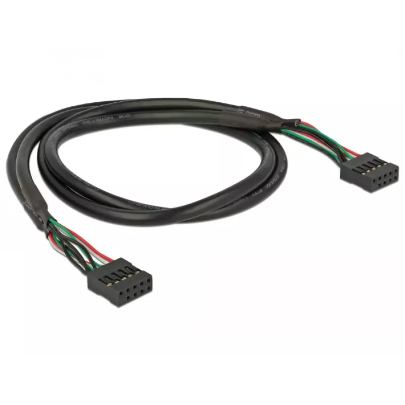 Vidinis USB kabelis DeLOCK 82437 0,5 m 10 kontaktų (patelė)