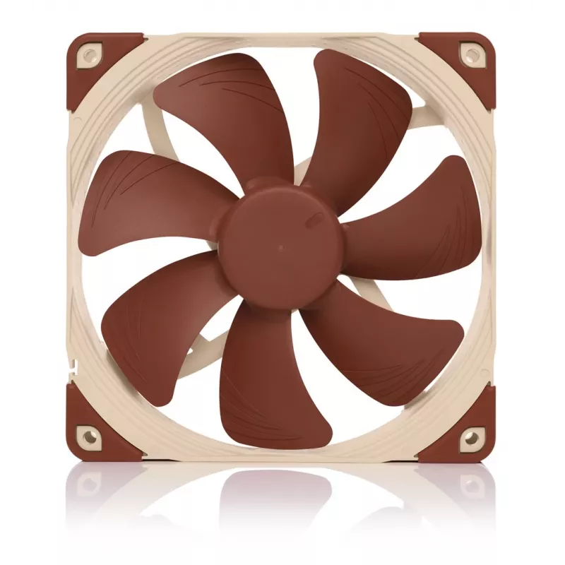 Ventiliatorius Noctua NF-A14 140 mm PWM 5 V 1.3 W Bronzinis/ smėlio spalvos, 1500 RPM, 140,2 m³/h, 24,6 dB