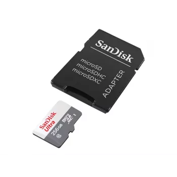„SanDisk“ 256 GB „MicroSDXC“ UHS-I „Ultra“ atminties kortelė SDSQUNR-256G-GN6TA