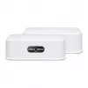 „AmpliFi Instant System“ belaidis maršrutizatorius, Gigabit Ethernet, dviejų juostų (2,4 GHz / 5 GHz), baltas