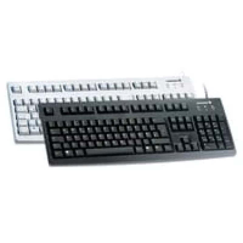 Laidinė klaviatūra Cherry G83-6105 USB prancūzų (FR) pilka, 1,75 m USB laidas