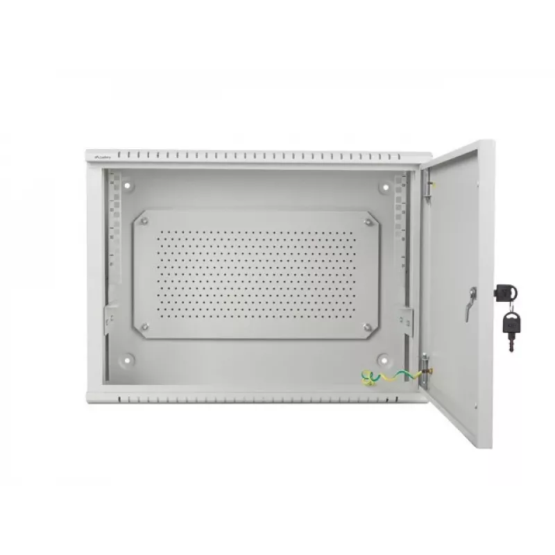Sieninis 19 colių montavimo stovas Lanberg WAF1 4U+3U 540x200 mm, pilkas