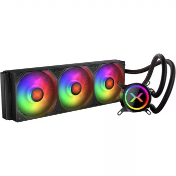 Ventiliatorių komplektas KRUX HydroX 360 ARGB, 360 mm radiatoriui, ARGB apšvietimas