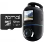Automobilinis vaizdo registratorius 70mai Omni X800 4K su 128 GB 70mai SD kortele, juodas
