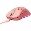 Deltaco GAM-120-P belaidė žaidimų pelė, rožinė, 4800 DPI