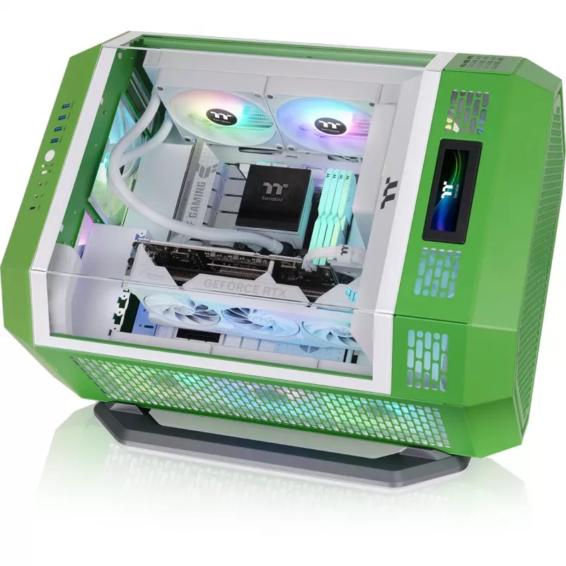 Chassis stovo komplektas THERMALTAKE Tower 600 Light-year Green AC-076-ONQNAN-A1 - korpuso laikiklis