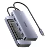 UNITEK aktyvus USB-C centras 10 Gbps, M.2, HDMI, PD 100W