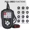 OBDII diagnostinis testeris QOLTEC ProLine 50685 – automobilio OBD-II skaitytuvas 8V/25V sistemoms