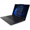 Lenovo ThinkPad X13 Gen 6 (Intel) 21RK003UGE nešiojamasis kompiuteris, Intel Core Ultra 5 225U, 13,3 colio (33,8 cm) WUXGA, 16 GB LPDDR5x, 512 GB SSD, 4G LTE, Windows 11 Pro, vokiška klaviatūra, juodas