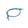 Tinklo kabelis LANBERG RJ-45 Cat5e PCU5-10CC-0050-B, 0,5 m, U/UTP, CCA, mėlynas
