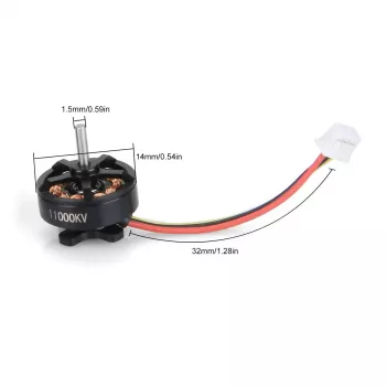 BetaFPV 1103 bešepetėlis variklis dronui 11000KV 2S, 1 vnt.