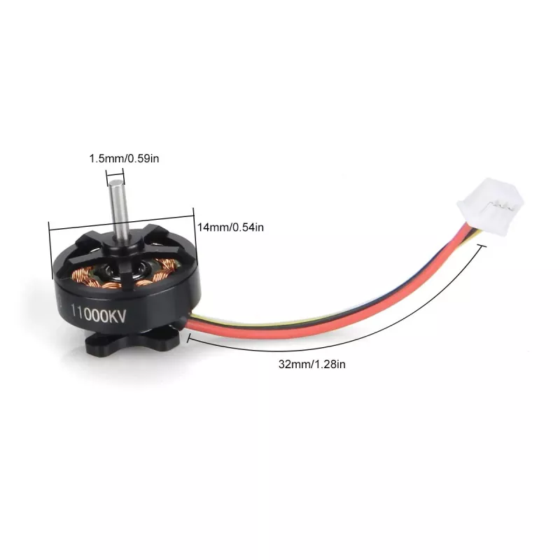 BetaFPV 1103 bešepetėlis variklis dronui 11000KV 2S, 1 vnt.