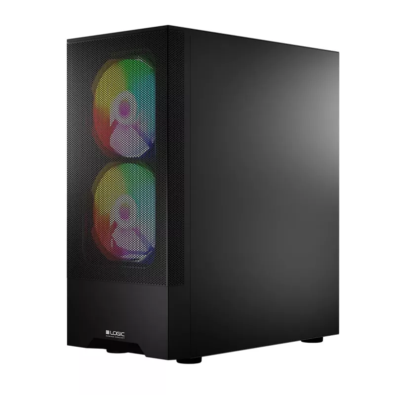 Logic Concept ARYA ARGB Midi Tower Korpusas Juodas su USB 3.0