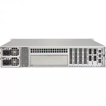 Supermicro SuperChassis 216BE2C-R609JBOD – 2U važtuvinis korpusas su karšto keitimo SATA/SAS lizdais, 600 W, juodas