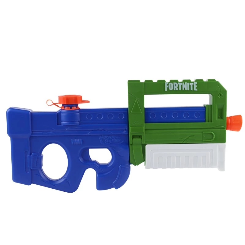 Vandens pistoletas NERF Super Soaker Fortnite Compact SMG 2023 modelis (žaislinis vandens šaudyklė)