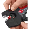 Knipex elektriko daugiafunkcis įrankis NexStrip 12 72 190 SB – laidų nuėmimo ir užspaudimo įrankis