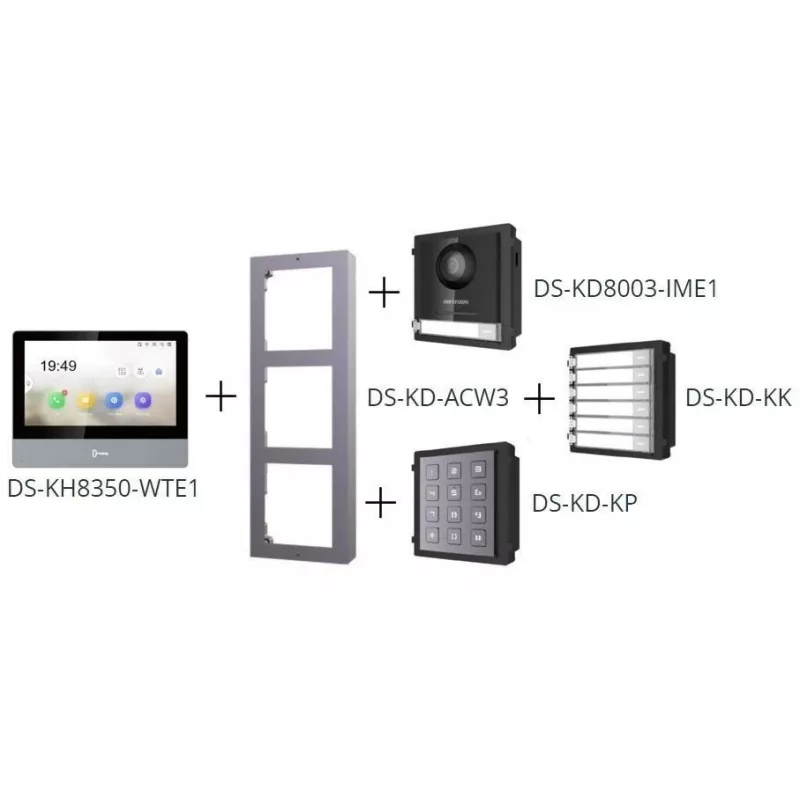 HIKVISION DS-KD8003-IME1(B)(O-STD)/EU Vaizdo domofono kameros modulis