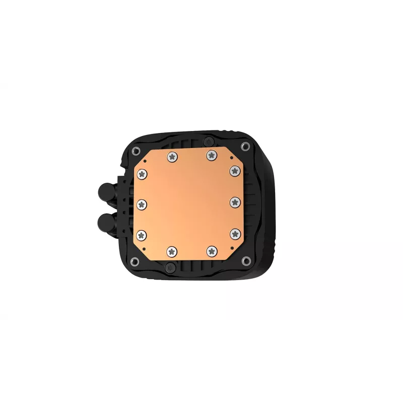 All-in-one skysčio aušintuvas DeepCool LS520 SE — 3x 120 mm ventiliatoriai, 280x120x27 mm aliumininis radiatorius, 41 cm žarnos, varinė bazė, RGB