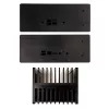 Akasa Turing ABX UCFF korpusas be ventiliatoriaus AMD mini kompiuteriui (Gigabyte BRIX 4000U), aliuminis, juodas