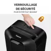 Fellowes Powershred LX25 kryžminio pjovimo smulkintuvas, juodas, 11,5 l, 6 lapų, kreditinių kortelių smulkinimas