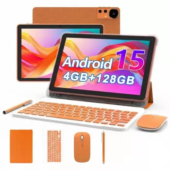 EXTRALINK TABLET CP31 WiFi ANDROID 15.0, 10.1 inch, 128GB, Kameros 2MP+8MP, Oranžinė