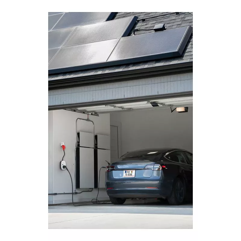 go-e Gemini flex 2.0 sieninis įkroviklis 11 kW Black White Type 2
