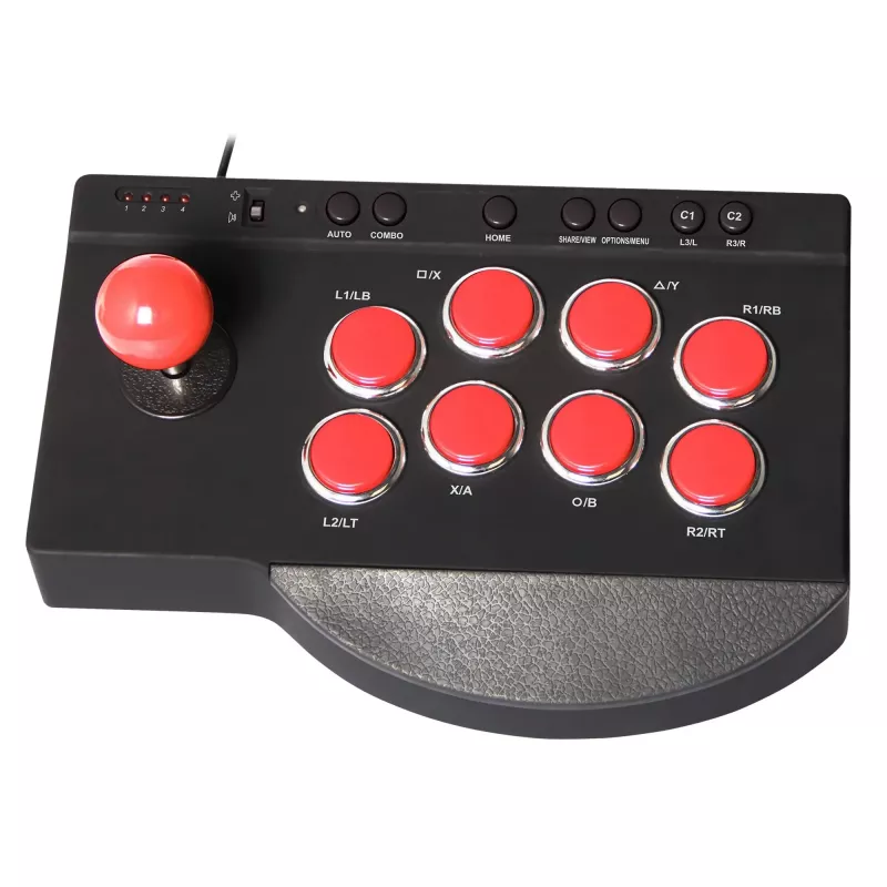 Kovos pultas Subsonic SA5662 Black Red Bluetooth USB PlayStation 4