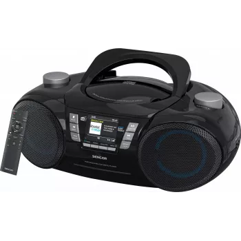Nešiojamas DAB+ CD/MP3/USB/SD Bluetooth grotuvas SENCOR SPT 6510DB