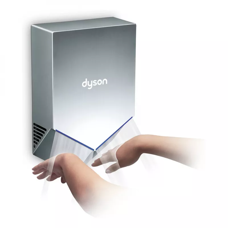 Dyson Airblade V, 100-127 V, 50-60 Hz, 234 mm, 100 mm, 394 mm, 2,9 kg