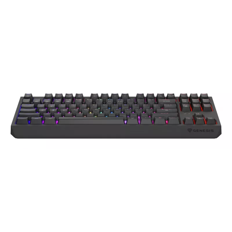 GENESIS Thor 230 TKL klaviatūra, Gaming, USB + RF belaidis + Bluetooth, QWERTY US English, juoda