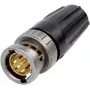 Neutrik NBNC75BDD6X BNC jungtis aliuminis - juoda (NBNC75BDD6X)