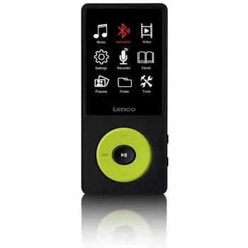 MP3 grotuvas Lenco Xemio-860GN 8 GB Juoda Liepa LCD 18h atkūrimas
