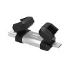 USB atmintinė Silicon Power 256 GB USB Type-A / USB Type-C, USB 3.2 Gen 1, aliuminio-gumos dangtelis