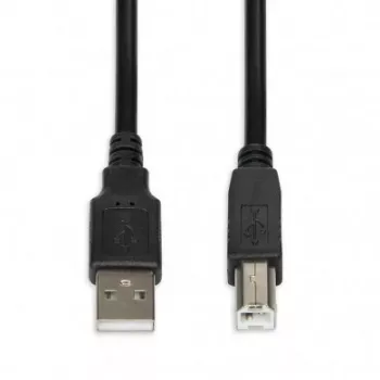 USB kabelis IBOX IKU2D 1,8 m — USB A į USB B, USB 2.0, juodas