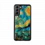 Apsauginis dėklas iKins, skirtas Samsung Galaxy S21+, žvaigždėto nakties juoda