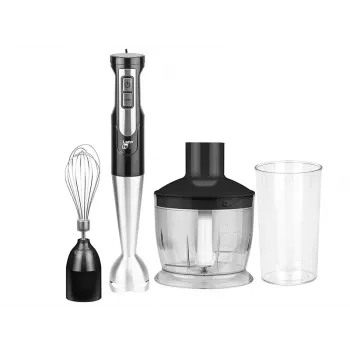 Panardintuvas LAFE BRK-003A, 800 W, juodas/sidabrinis, nerūdijančio plieno peilis, 0,6 l dubuo, 0,5 l ąsotis