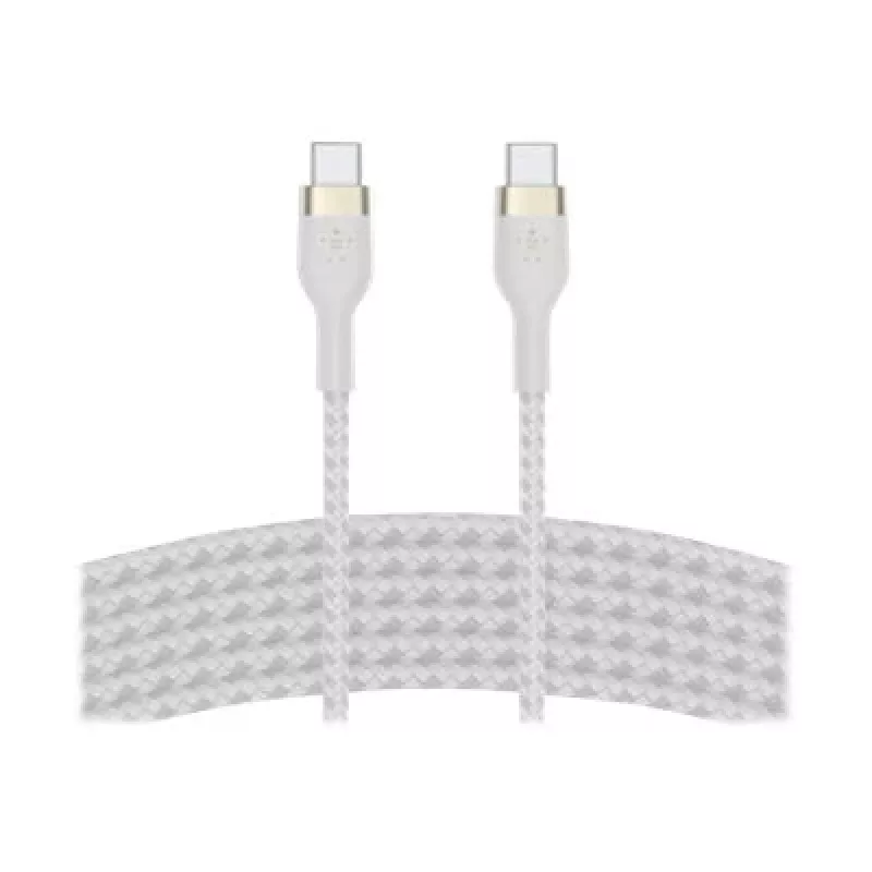 Belkin BOOSTCHARGE PRO Flex USB laidas 3 m USB 2.0 USB C baltas (CAB011BT3MWH)
