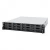 Synology RackStation RS2423+ NAS/saugojimo serveris Rack (2U) Ryzen Embedded V1780B 8 GB DDR4 0 TB DiskStation Manager Juoda, Pilka