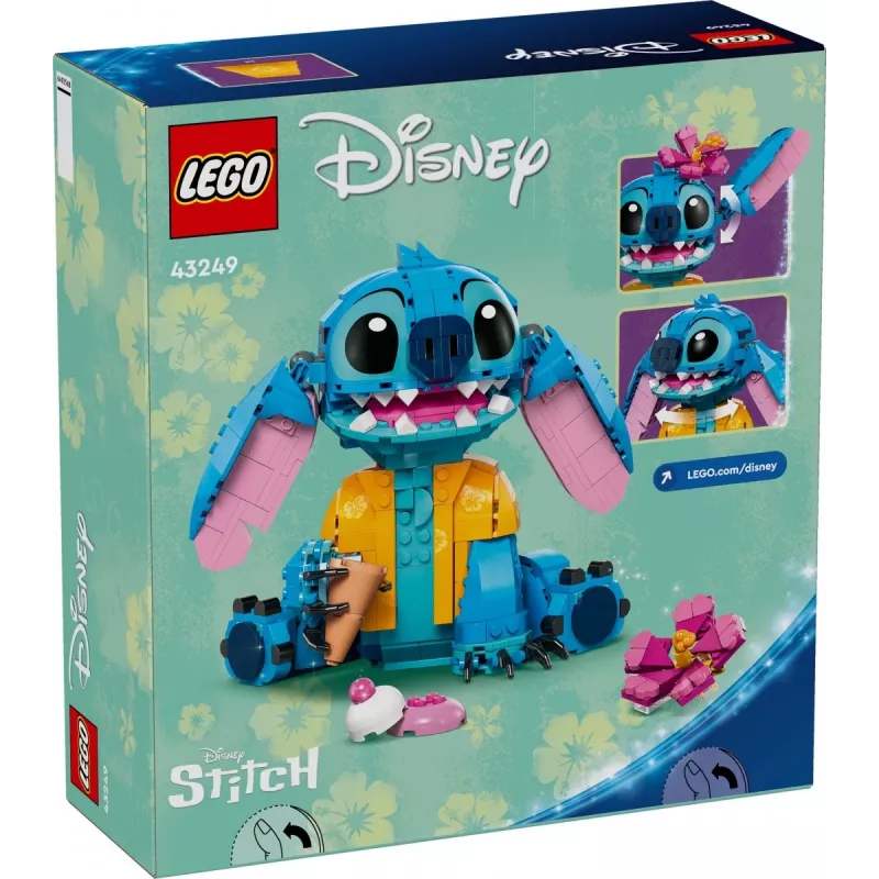 LEGO Disney Stitch statybinis žaislas su ledų kūgiu 43249