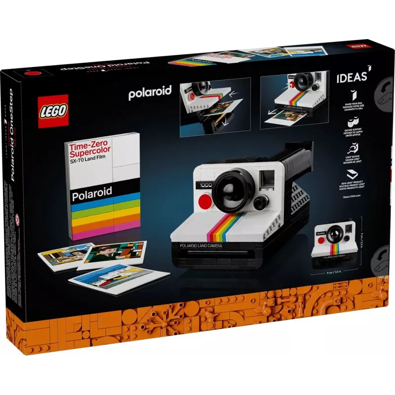 Lego Ideas 21345 Polaroid OneStep SX-70 Fotoaparato Konstruktorius